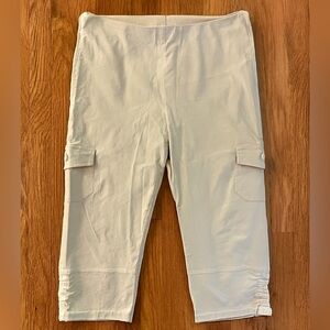 Joseph Ribkoff Light Beige Capri Ankle Length Size 18